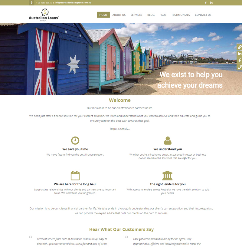Australian Loans Group - Home