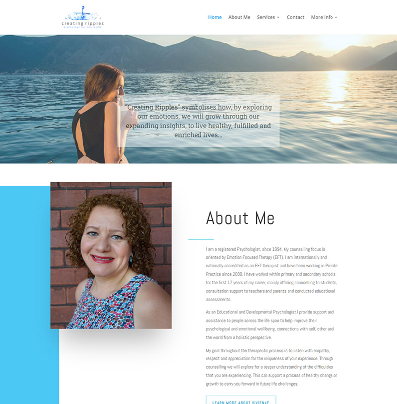Creating Ripples - Home Page