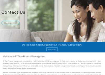 BT Tran Financial - Home