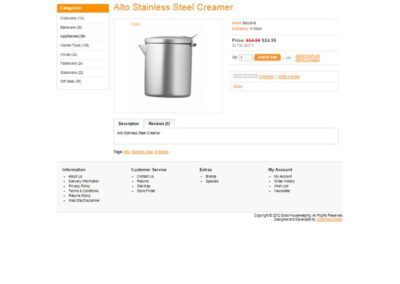 Good Housekeeping Kitchenware - Product Page
