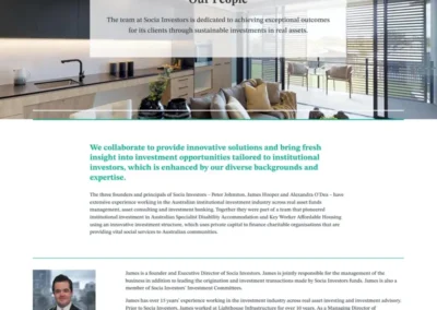 Socia Investors - Our People